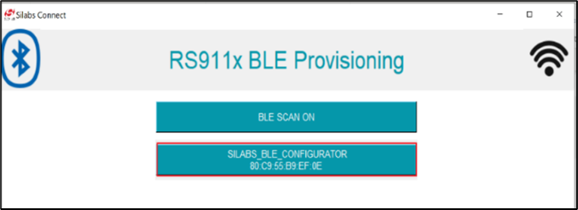 Silicon labs BLE Configurator 