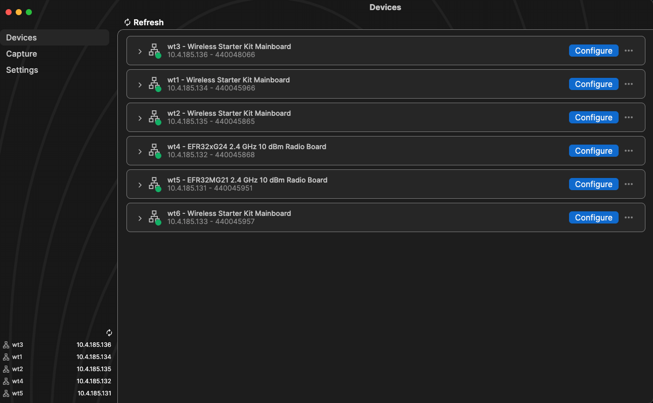SDM Devices View