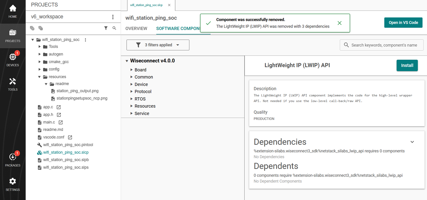 Uninstall Component 2