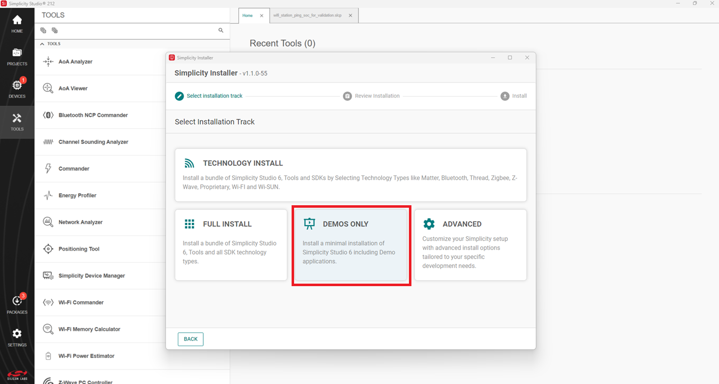 Select Development Packages