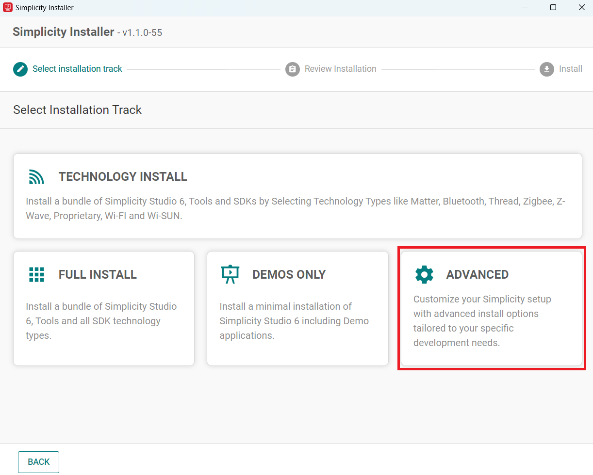 Toolchain install 1