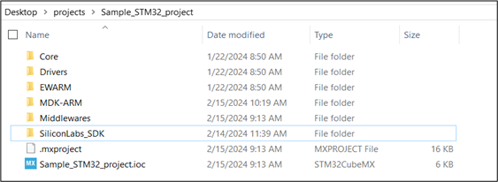 STM32 FreeRTOS path