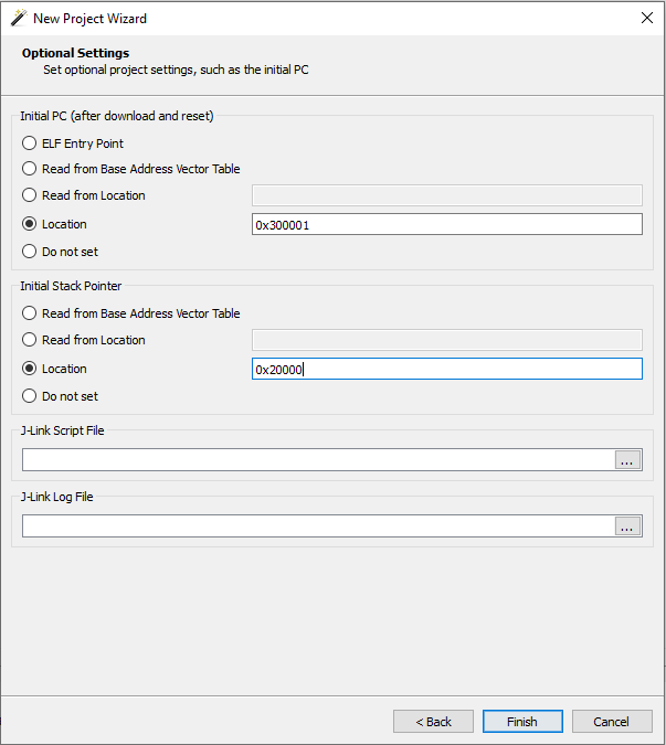 Configuration and Execution of the Application