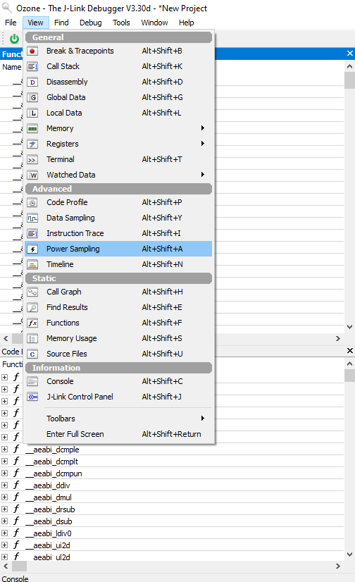 Configuration and Execution of the Application