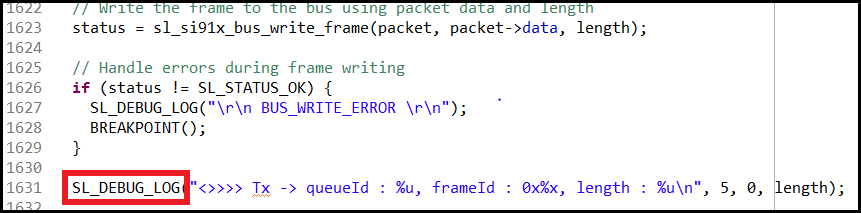 Monitor only Tx data frames
