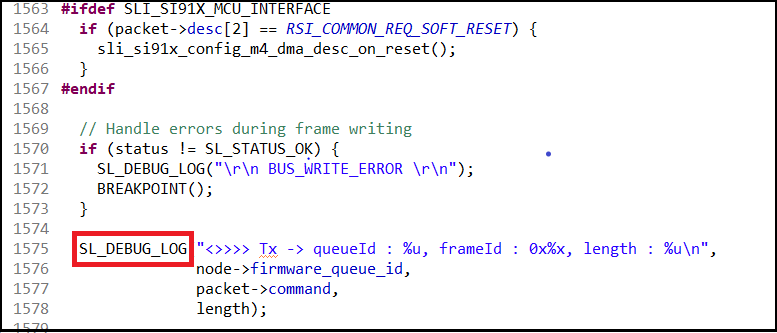 Monitor only Tx frames