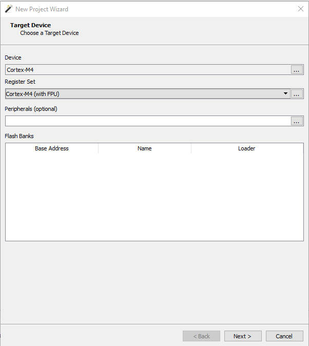 Configuration and Execution of the Application