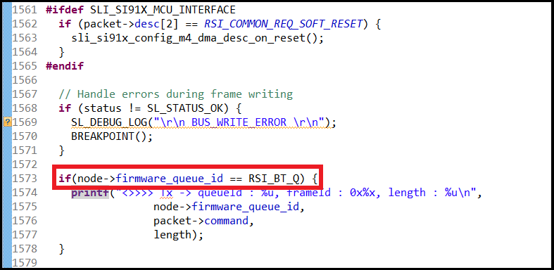 Filter specific Tx commands by queue id
