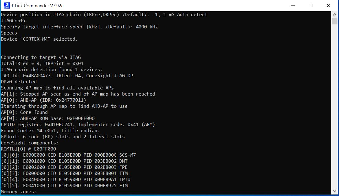Connect to the Target Device