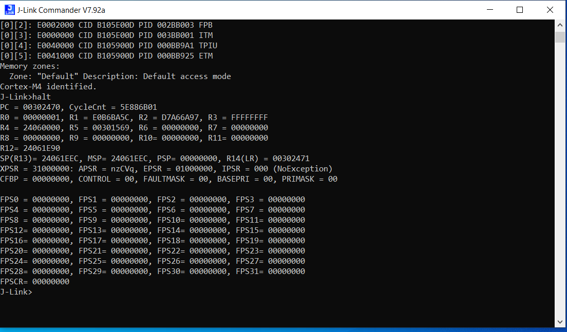 Monitor CPU current states