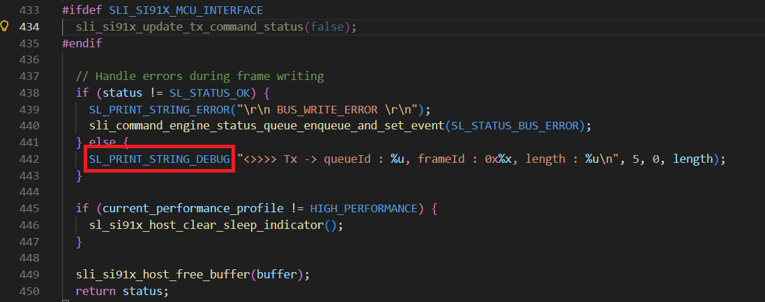 Monitor only Tx data frames