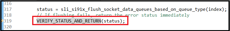 Enable error logs