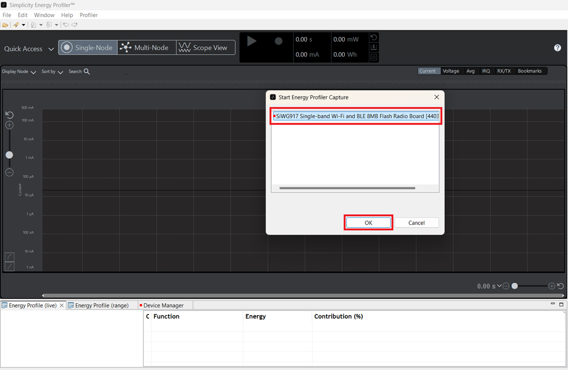 Energy Profiler Demo 3