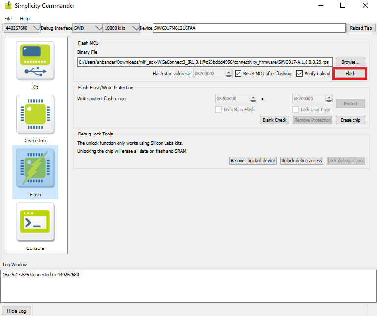 Getting Started with WiSeConnect™ SDK v3.x in SoC Mode | Getting Started | WiSeConnect 3 | v3.0.10 | Silicon Labs Getting Started with WiSeConnect™ SDK v3.x in SoC Mode | Getting Started | WiSeConnect 3 | v3.0.10 | Silicon Labs