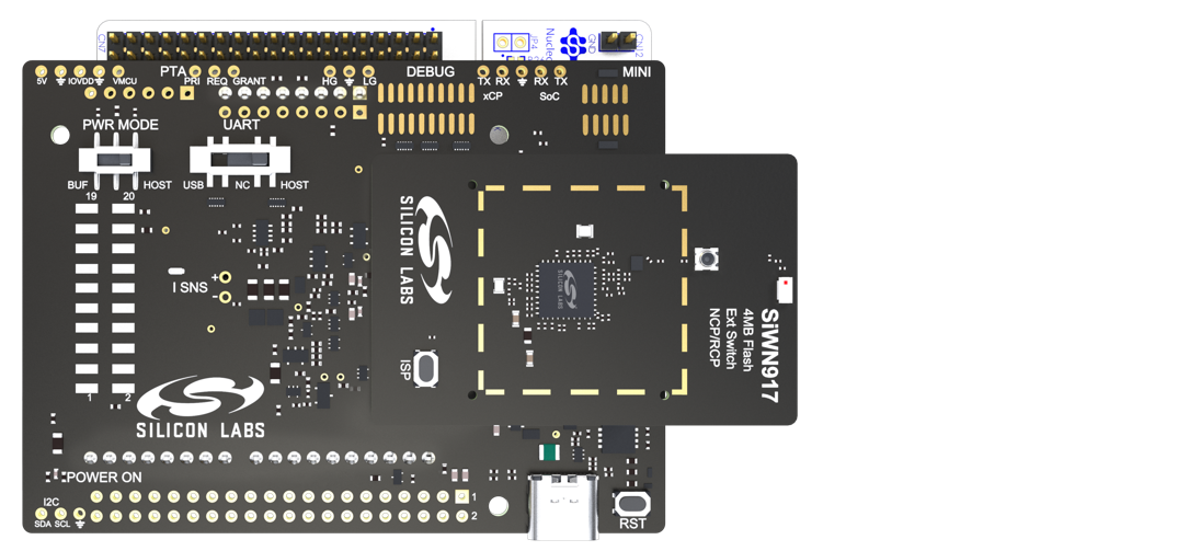 Connect 917 Radio Board