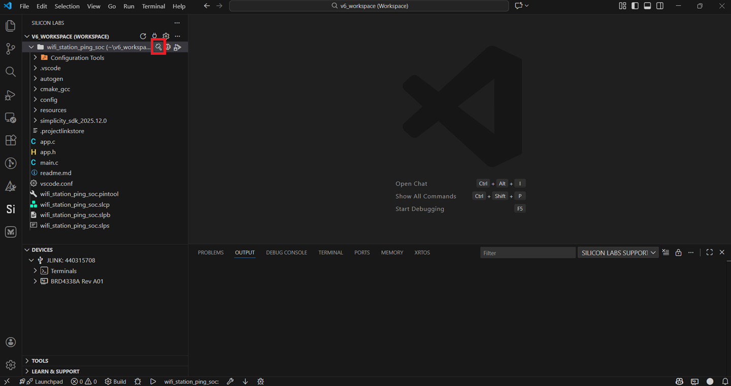 Select Build Option hammer