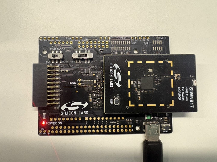 NCP connections for firmware update