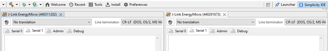 consoles side by side