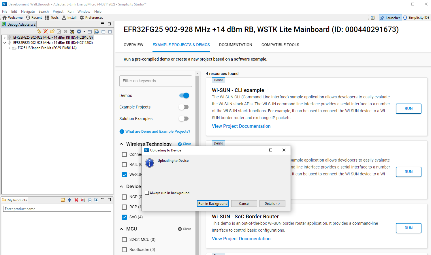 run border router demo