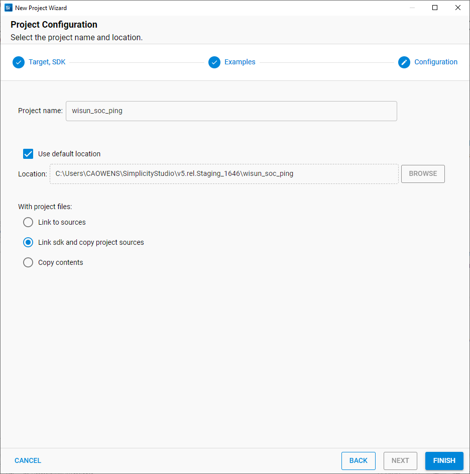 Project Configuration