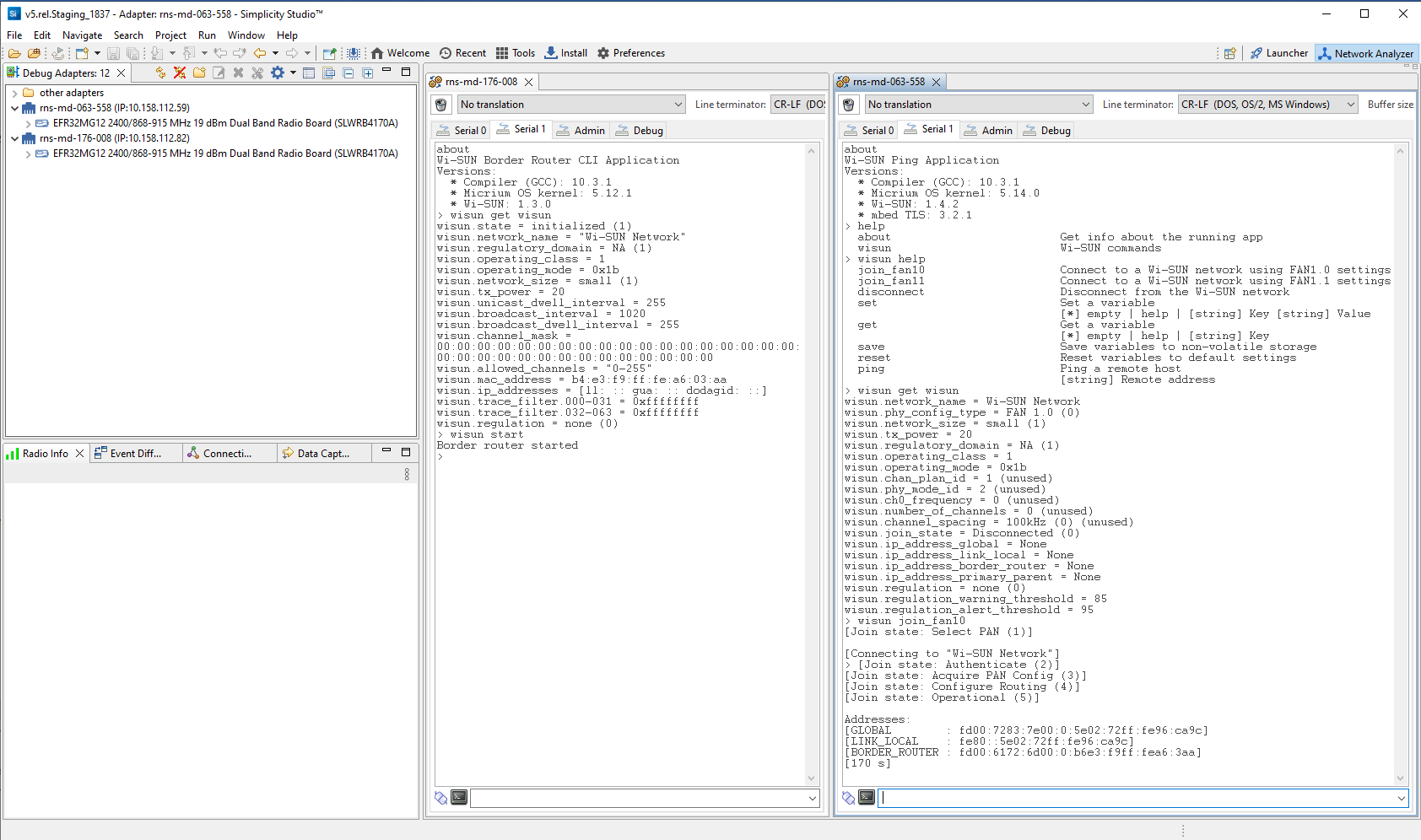 Connection illustration