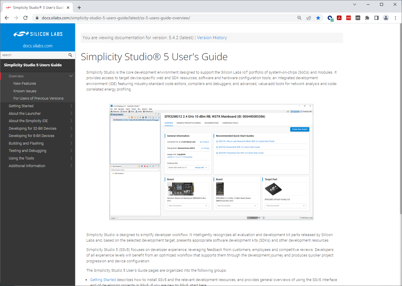 Simplicity Studio 5 Users Guide