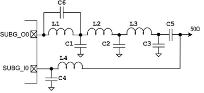 RF Matching Circuit for EFR32ZG23