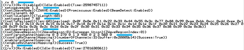 Setting Up RAILtest for Z-Wave Reception in the Z-Wave Region 0, EU Region