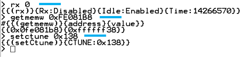 Read Back of Crystal Calibration Value for ZGM130S Device