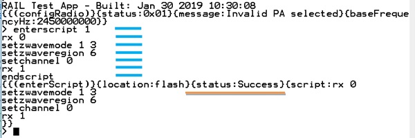 Scripting RX Mode