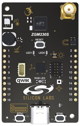 BRD2603A - ZGM230s +14 dBm Dev Kit Board