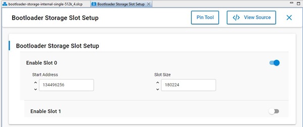 Z-Wave OTA image storage information