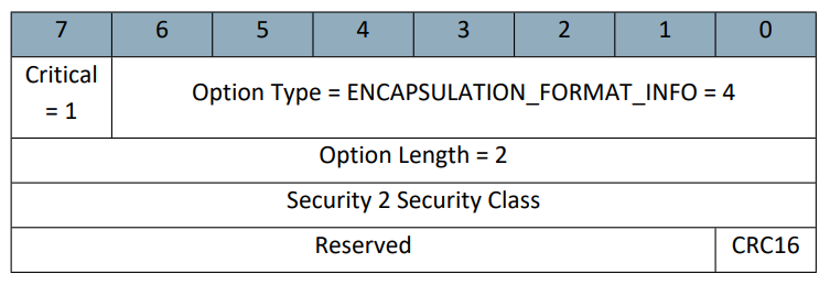Encapsulation Header Extension