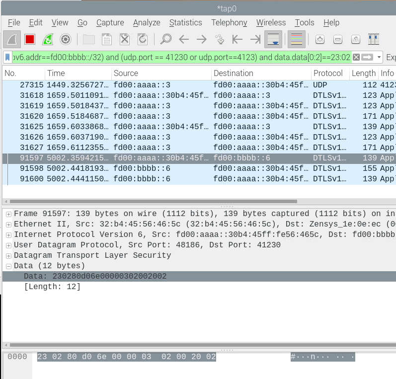 Inspecting Wireshark